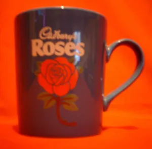 Cadbury's Roses Chocolate Tea/Coffee Mug Single Rose Design Excellent Condition - Picture 1 of 1