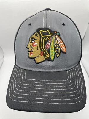 CHICAGO BLACKHAWKS Youth Kids Baseball Hat Cap Zephyr NICE! SnapBack YOUTH - Image 1 of 4