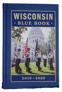 Wisconsin Blue Book Hardcover Book 2019-2020 - Imagen 1 de 3