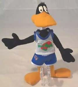 Vintage 1996 Space Jam Daffy Duck Tune Squad Stofftier Plüschtier Warner Bros - Bild 1 von 9