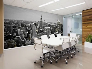 3D New York City A554 Business Wallpaper Wall Mural Self-adhesive Commerce Amy - Picture 1 of 11