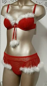 Ensemble Mère Noël 90B (75B eu) VALEGE Themis Rouge - Picture 1 of 5
