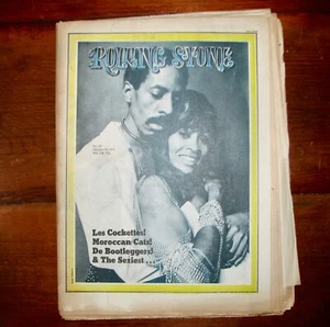 Vintage Rolling Stone Magazin - Nr. 93 - 14. Oktober 1971 - Ike & Tina Turner - Bild 1 von 1