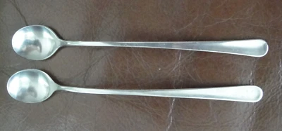 CARL MERTENS SOLINGEN GERMANY 18/8 STAINLESS ICED TEA SPOONS LOT 2 PC - Image 1 of 3