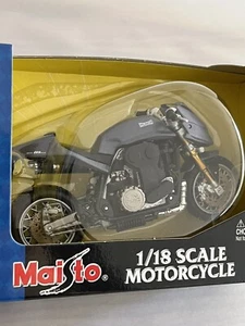 MUNCH MAMMUT 2000 MAISTO MEGA BIKES 1:18 Scale #48 Die Cast Model MOTORCYCLE NEW - Picture 1 of 5