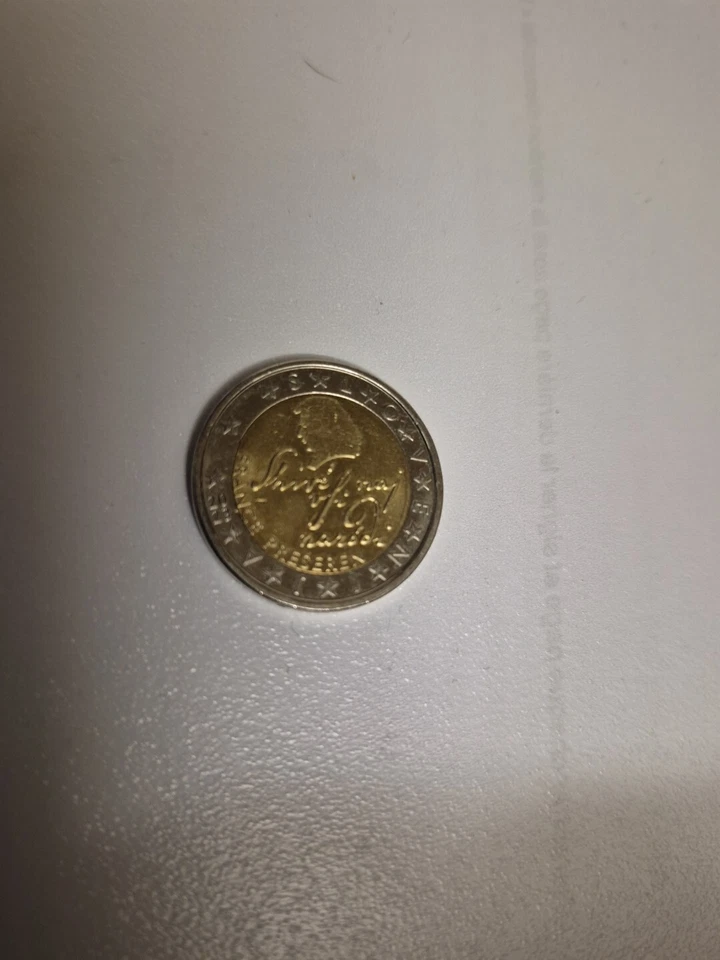 Moneta da 2 euro Slovenia France Preseren Rara Da Collezione del 2023. - Photo 1/2