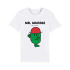 Mr Men T-Shirt Mr Muddle Printed Graphic Tee Adults Unisex Short Sleeve Top