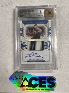 2021-22 Tesori Nazionali Franz Wagner RPA /25! BGS 9 AUTO 10 - MAGIC Rookie - Foto 1 di 2