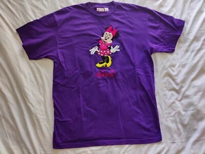 Vintage Disney Mickey Inc. Minnie Mouse Shirt Purple L/XL - Picture 1 of 5