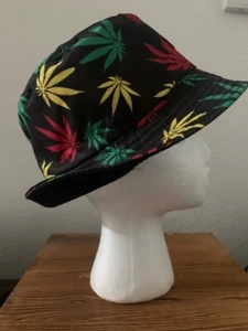 4/20 WEED Hat FUN Bucket flexible  Cap / Hat.... Brand New,,,,.FREE shipping - Picture 1 of 3