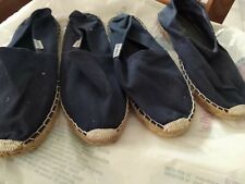 STOCK 2 SCARPE ZARA KOKEN - Espadrillas TAGLIA 41 COLORE BLU Spedizione Gratuita