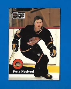 #235-128 PETR NEDVED ERROR WRONG BACK DENIS SAVARD 1991-92 PROSET - Picture 1 of 2