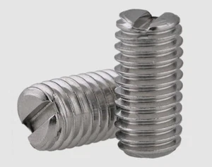 Juego de tornillos ranurados de acero inoxidable M3 M4 M5 304 Tornillos de punto plano DIN551 - Imagen 1 de 2