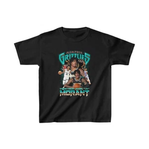 Kids Unisex Ja Morant Grizzlies Sports Fan Heavy Cotton™ Tee - Picture 1 of 5