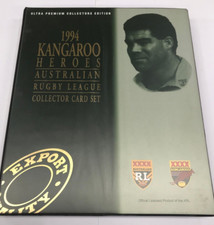 1994 DYNAMIC Marketing Rugby League KANGAROO HEROES BOX SET (60)- PROMO SET