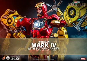 Hot Toys Iron Man 2 Mark IV 4 Suit-Up Gantry 1/4 Quarter Scale Figure QS021 NOW - Picture 1 of 8