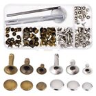 25 Kit Canvas Snap Set 100 Pcs 15Mm Stainless Steel Snap Button Press Studs