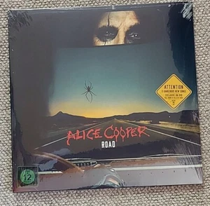 Alice Cooper - Road 2LP + DVD New and Sealed Black Vinyl Record - Picture 1 of 5