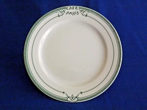 Green CAFE PARIS Les Residences de Bernardaud Salad Plate - Picture 1 of 5