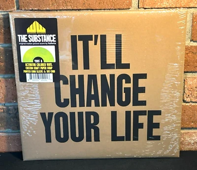 THE SUBSTANCE - Soundtrack, Ltd 1st Press GREEN COLORED VINYL LP New & Sealed! - Image 1 of 4
