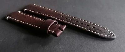 BREGUET TYPE CINTURINO WATCH STRAP BROWN MARRONE mm.21 Foto 1 de 4