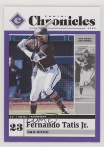 2020 Panini Chronicles Purple /25 Fernando Tatis Jr #10