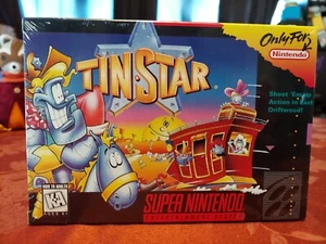 Tin Star (SNES 1993) *Factory Sealed! Original Shrinkwrap* - Picture 1 of 10