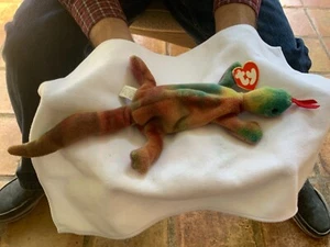 Retired RARE Ty Beanie Baby Tie Dye “Lizzy “ 4033 MWMTs 3rd hang/ 1st gen tush - Picture 1 of 9