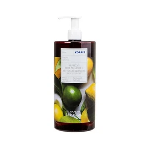 Korres Citrus Renewing Body Cleanser 1000 mL,89.7% Natural, Aloe, Wheat Proteins - Picture 1 of 1