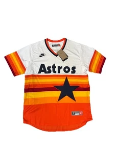 NWT Nike Craig Biggio Houston Astros Jersey Cooperstown Edition Men’s Large - Picture 1 of 13