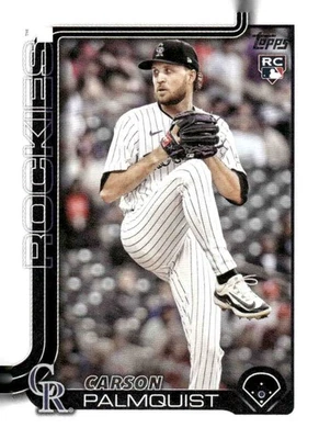 2025 Topps Update #US321 Carson Palmquist BUY2GET1 CODE: JWKFAN25 - Image 1 of 2