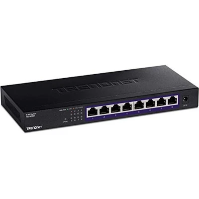 TRENDnet 8-Port Unmanaged 2.5G Switch, 8 x 2.5GBASE-T Ports, 40Gbps Switching - Image 1 of 4