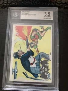 BGS 3.5 VERY GOOD+ 1966 Topps Batman #19 Fiery Encounter ☄️ - Bild 1 von 11