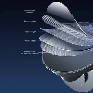 Support téléphone voiture réglable à 360 degrés pour une conduite et une na - Photo 1 sur 12