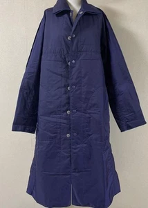 Pleats Please Issey Miyake Nylon Long Coat - Picture 1 of 15