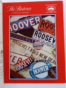 1992 The RESTORER Magazine July August Vol. 37 Heft 2 Modell A Ford Club - Bild 1 von 24