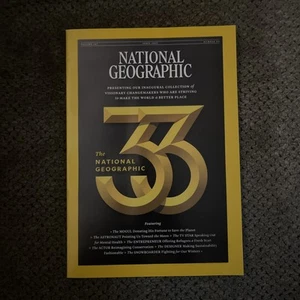 NATIONAL GEOGRAPHIC MAGAZINE APRIL 2025 - THE NATIONAL GEOGRAPHIC 33 - BRAND NEW - Picture 1 of 8