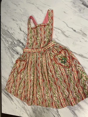 Cath Kidston Kids Girls Overall Skirt Bibs 5-6 Yrs  - Image 1 of 4