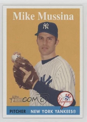 2007 Topps Heritage Mike Mussina #224 HOF - Image 1 of 2
