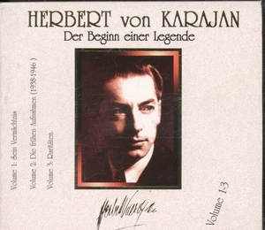 Herbert von Karajan Der Beginn Einer Legend Volume 1-3 triple CD Europe Mazur - Picture 1 of 2