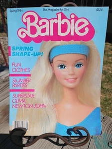 Barbie Magazine 1984 Spring Issue Vintage Olivia Newton-John Article 80s VTG - Picture 1 of 8