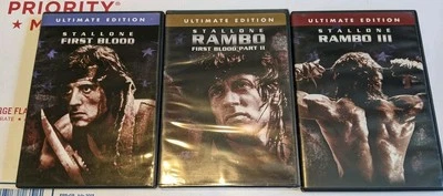 RAMBO 1, 2, & 3 (DVDs Widescreen Ultimate Editions) - Image 1 of 4