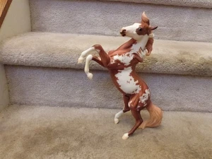 Rarität Breyer Pferd Hidalgo #1120 Overo Pinto 2004-2006 Breyer Reeves Aufzucht EUC - Bild 1 von 16