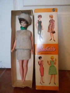 VINTAGE BABETTE barbie CLONE DOLL 11.5" HONG KONG Midge BOX 60s bubblecut RARE - Picture 1 of 10