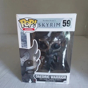 Funko Pop! Skyrim Daedric Warrior Vinyl Figure #59 Vaulted Elder Scrolls 2015 - Picture 1 of 6