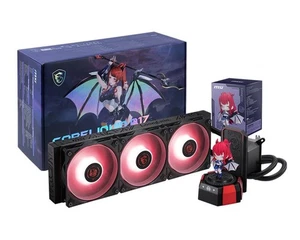 MSI CORELIQUID A17 MLG EDITION, 360mm, 394x119.6x27.2mm, Alu radiator, 3x120mm - Picture 1 of 1