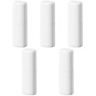  5 PCS Home Toothbrush Holder Cup Travel Container Portable Storage Box
