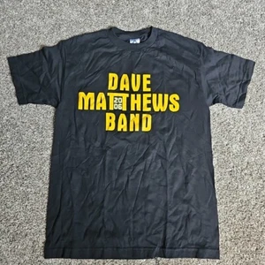 2006 Summer Tour Dave Matthews Band Black Size Medium Short Sleeve Line Up - Picture 1 of 8