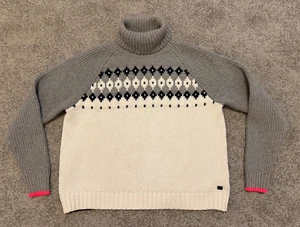 Suéter Bogner Fire & Ice Denali Nórdico Cuello Alto Talla XL Apres Esquí Lana Invierno - Imagen 1 de 18