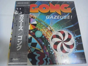 GONG-Gazeuse! JAPAN 1st.Press w/OBI PROMO Alan Holdsworth Soft Machine Bruford - Picture 1 of 12